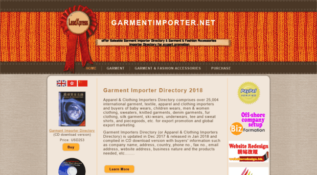 garmentimporter.net