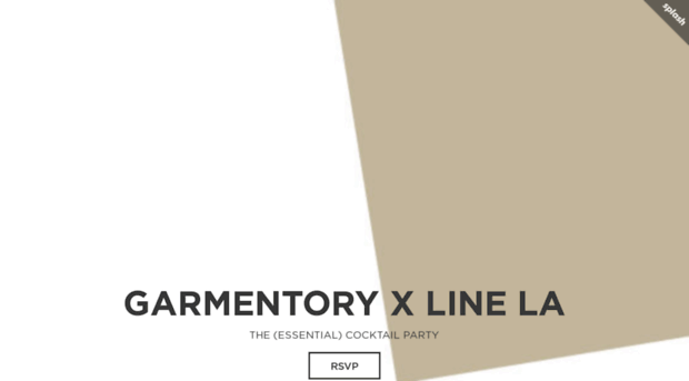 garmentoryxline.splashthat.com