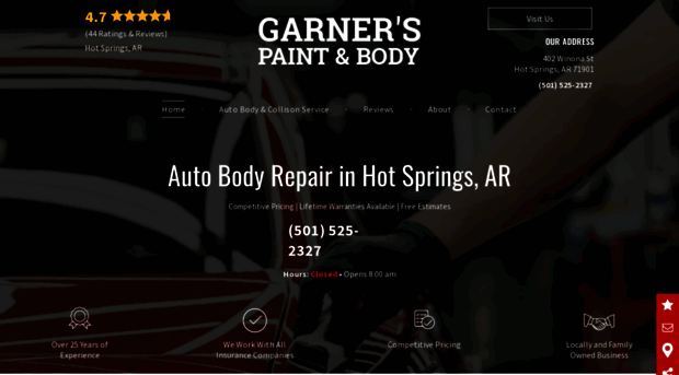 garnerspaintandbody.com