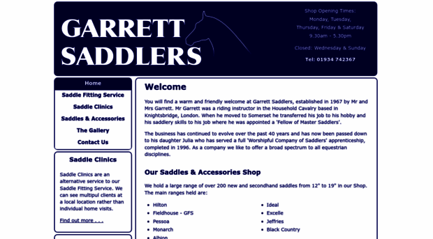 garrettsaddlers.co.uk