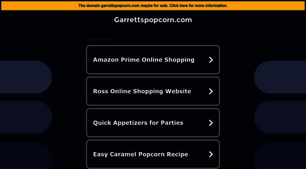 garrettspopcorn.com