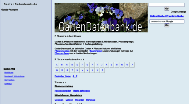 gartendatenbank.de