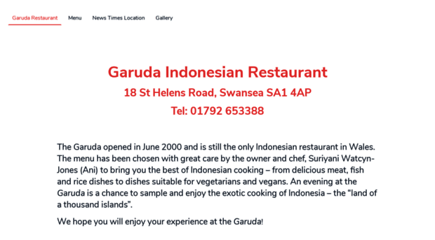 garudarestaurant.co.uk