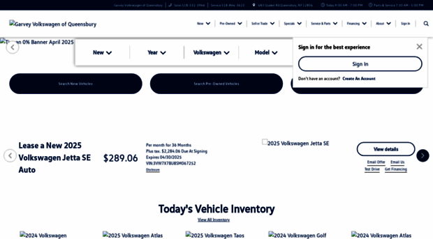 garveyvolkswagenofqueensbury.com