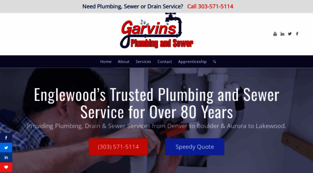 garvinssewerservice.com