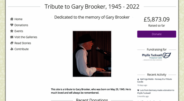 garybrooker.muchloved.com