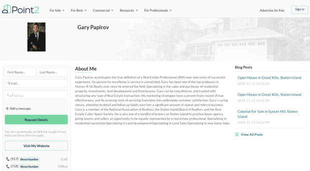 garypapirov.point2agent.com