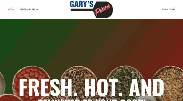 garyspizza.com