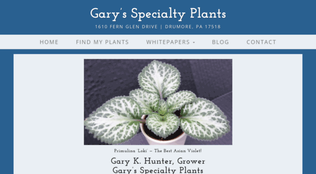 garysspecialtyplants.com