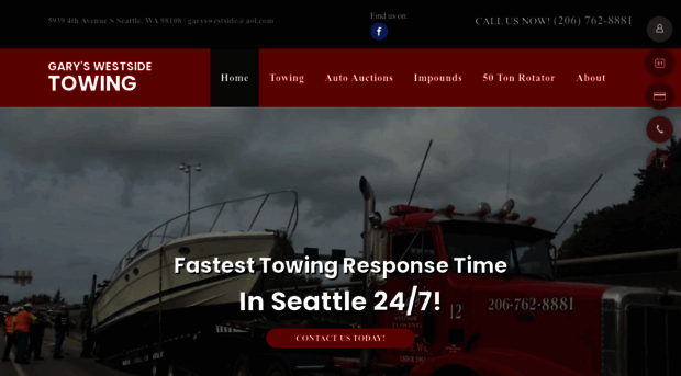 garyswestsidetowing.com