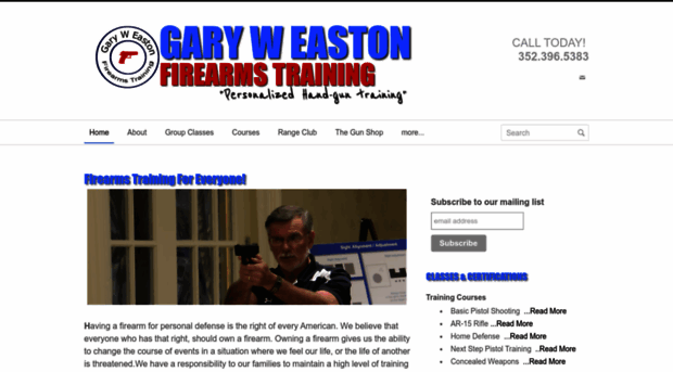 garyweastonfirearmstraining.com