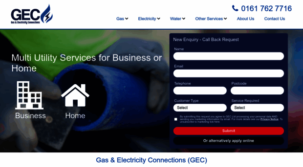 gasandelectricityconnections.co.uk