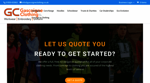 gascoigneclothing.co.uk