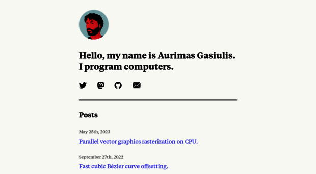 gasiulis.name