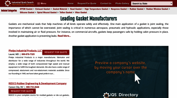 gasketmanufacturers.org