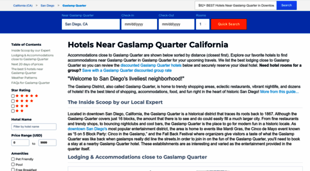 gaslampquarterhotels.com