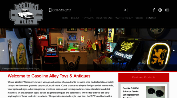 gasolinealleytoys.com