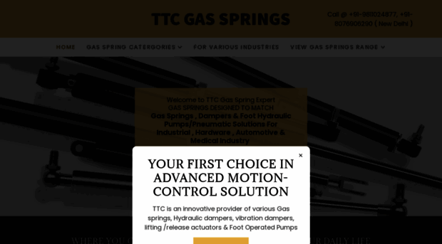 gasspringsindia.com