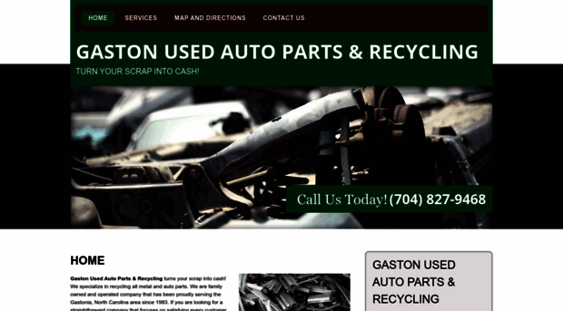 gastonusedautopartsandrecycling.com