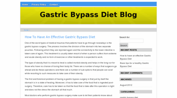 gastricbypassdietblog.com