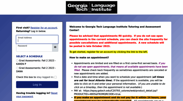 gatech.mywconline.net