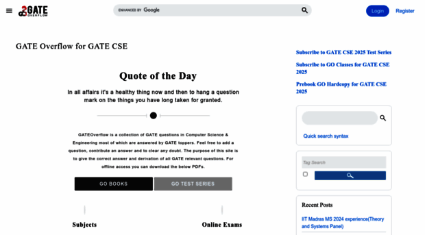 gateoverflow.in