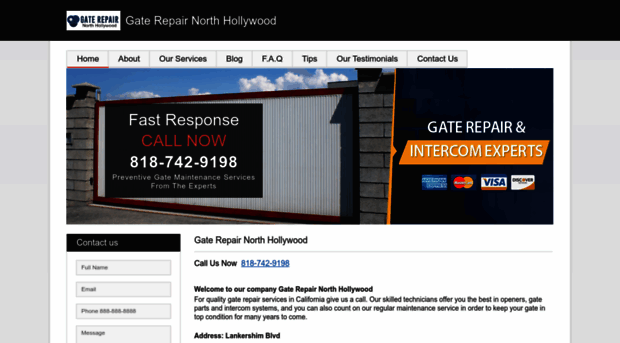 gaterepairnorthhollywood.com