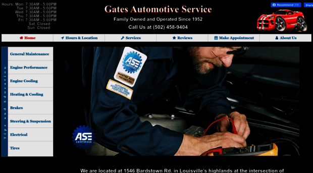 gatesautomotiveservice.com