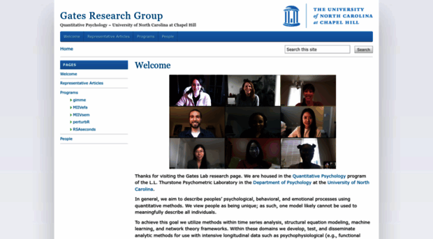gateslab.web.unc.edu - Gates Research Group - Gates Lab Web Unc