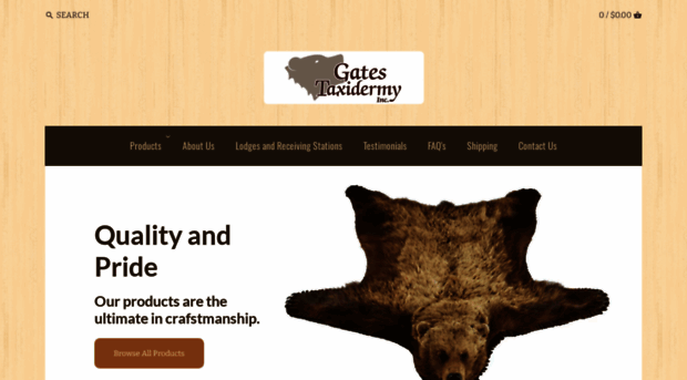 gatestaxidermy.com