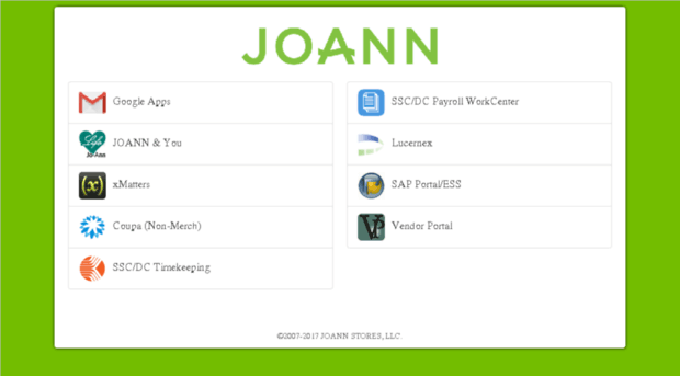 gateway.joann.com - Welcome to JOANN - Gateway JOANN