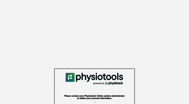 gateway.physiotoolsonline.com