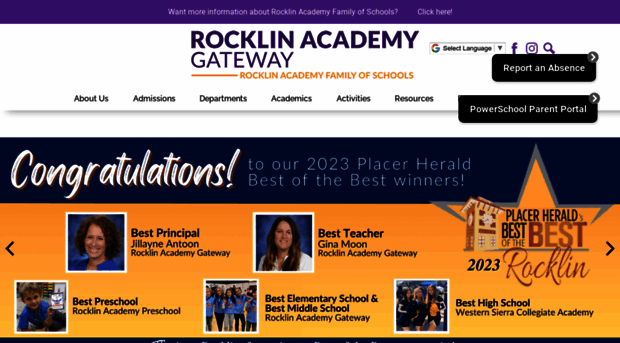 gateway.rocklinacademy.com