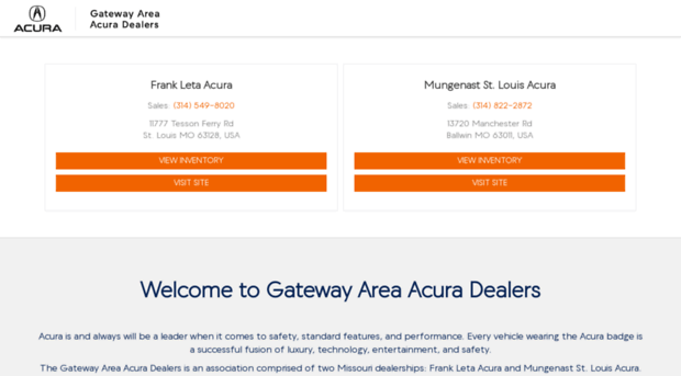 gatewayareaacuradealers.com