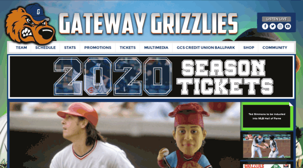 gatewaygrizzlies.com