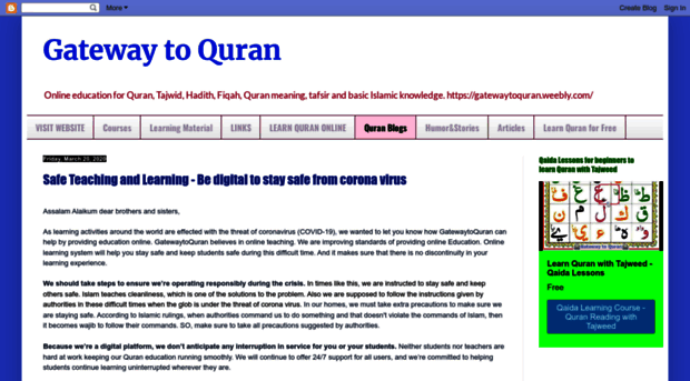 gatewaytoquran.blogspot.com