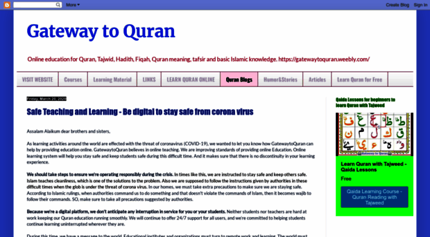 gatewaytoquran.blogspot.qa