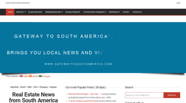 gatewaytosouthamerica-newsblog.com