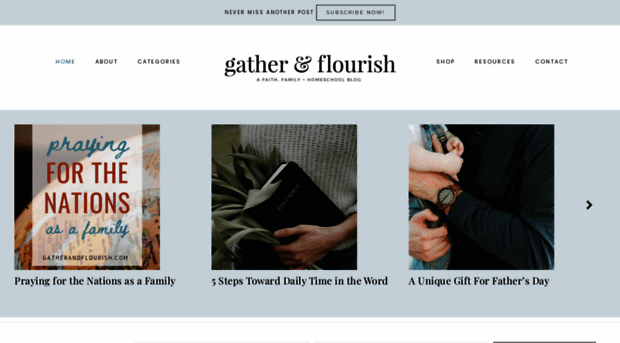 gatherandflourish.com