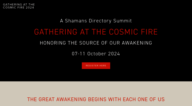 gatheringatthecosmicfire2024.com