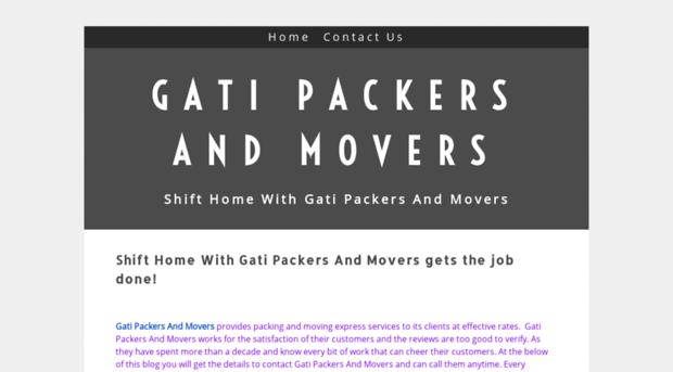 gatipackersandmovers.yolasite.com