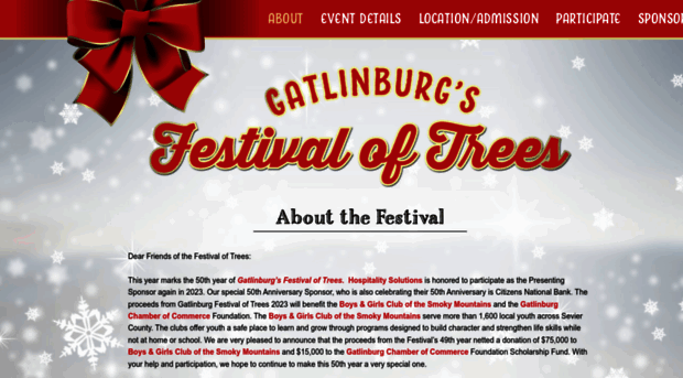 gatlinburgfestivaloftrees.com