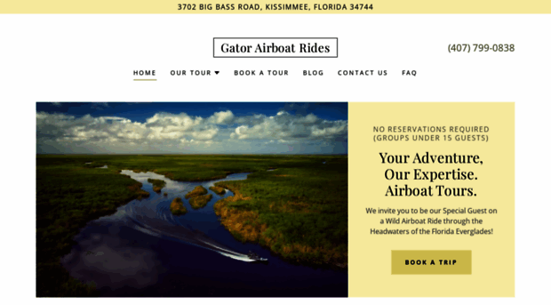 gatorairboatrides.com