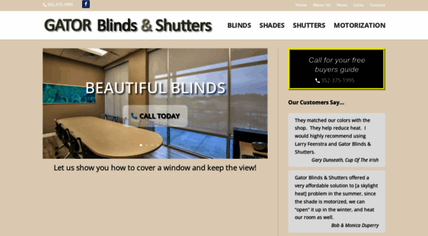 gatorblindsandshutters.com