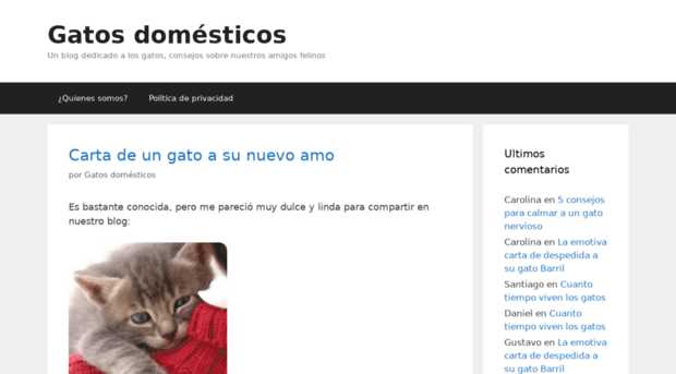 gatosdomesticos.com