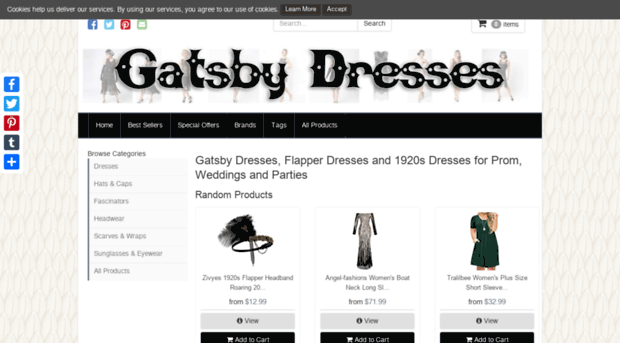 gatsbydresses.com