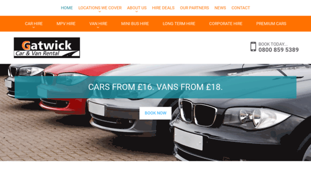 gatwickcarandvanrental.com