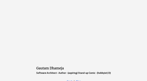 gautamdhameja.com