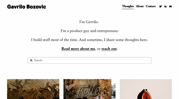 gavrilobozovic.com