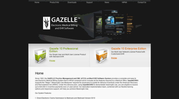 gazellemedicalbilling.com